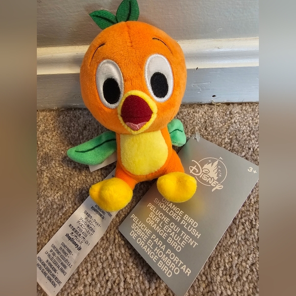 Disney Other - Disney Parks NWT Orange Bird Shoulder Plush Magnetic Pal